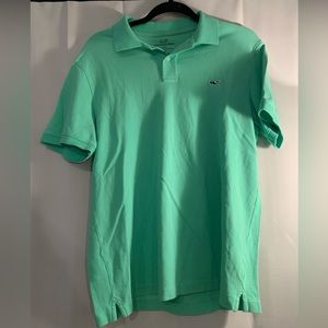 Vineyard Vines Men’s Medium Green Collared Shirt